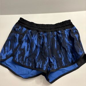 Lululemon blue Hotty Hot shorts!